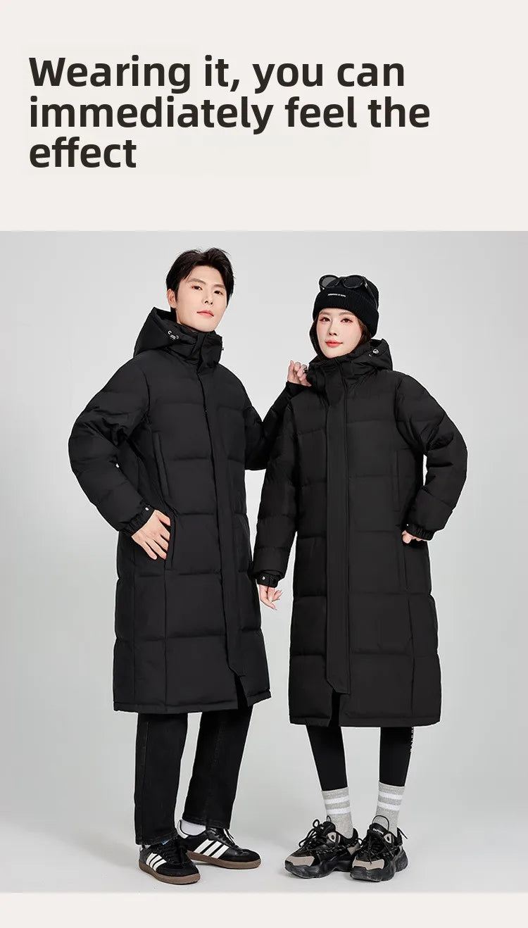 Women's winter down jacket coats Parkas Warm Woman clothes brand luxury Long Padding padded puffer jackets outerwears HXY289