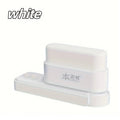 1pc 5-Hole Punch for Desk Organizer ABS Material Notebook Document Binder Perfect for Binding Office School Supply