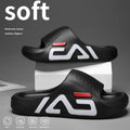 Extra-thick Sole Men Soft Air Cushion Casual Slippers EVA Sandals Fashion Flip Flops Outdoor Summer Seaside Beach Shoes