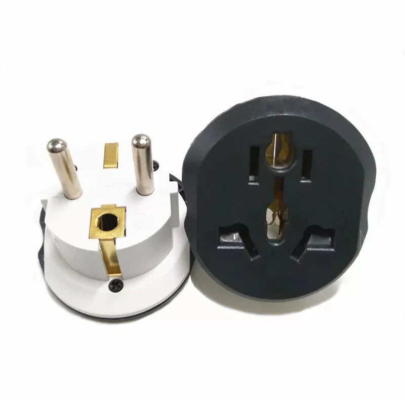 EU Plug Adapter AU UK US To EU Euro Plug Adapter Converter European Travel Adapter Australia USA CN to EU Electric Socket Outlet