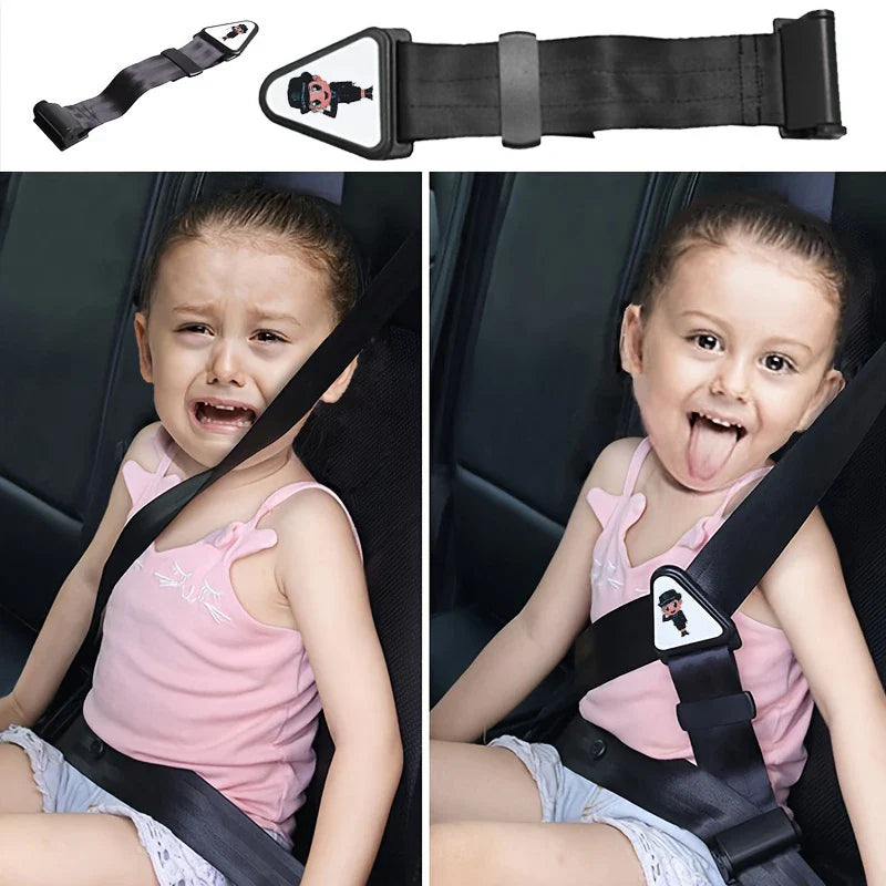 Children's Safety Harness Shoulder Pads, Protect Children's Travel Safety, Freely Adjust the Length According to Height, Anti-Stranglehold Device, Essential for Family Travel, Limiter Kit