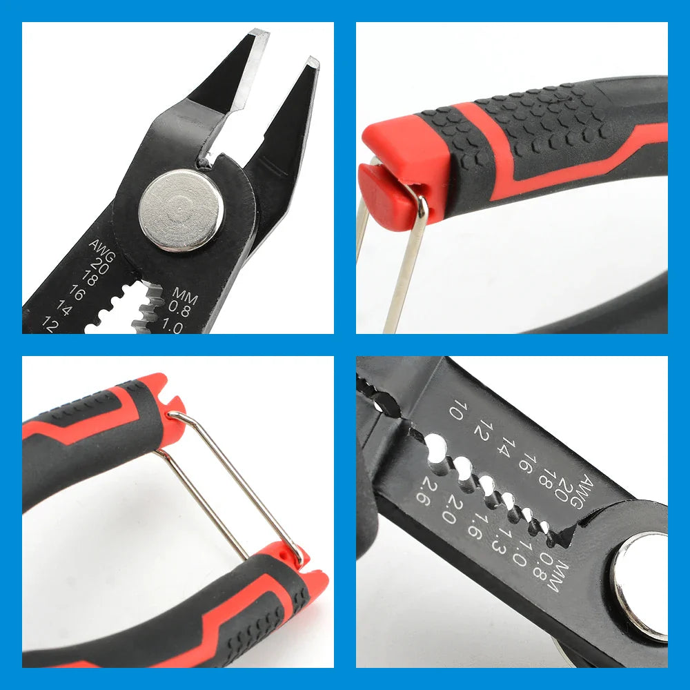 Automatic Stripping Cutter Wire Stripper Pliers Cable Wire Crimping Electrician Repair Tools Wire Stripper Tool hand tools