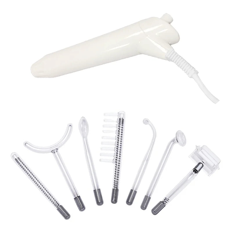 High Frequency Facial Wand Portable Handhold Beauty Device Electrotherapy Glass Electrode Tube Beauty Machine Accessories