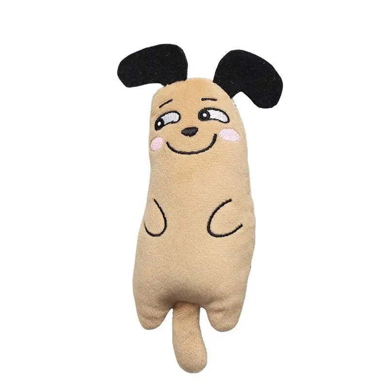 Funny Pet Plush Catnip Toy Cat Expressive Mouse Toys Interactive Cat Toy Kitten Bite Resistance Toy Pet Accessories