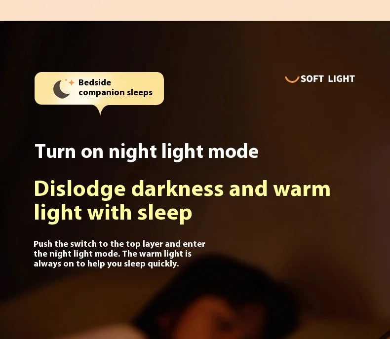 AiQUE LED Motion Sensor Night Light Portable 2 in 1 Flashlight Bedroom Bathroom Reading Camping Lighting Baby Feeding Eye Care