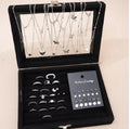 51 Pcs/Set Silver Color Chic Jewelry Set For Women Fashion Butterfly Heart Pearl Necklaces, Earrings, Rings, Match Daily Outfits