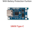 2/5PCS 5V 1A Micro/Type-c/Mini 18650 TP4056 Lithium Battery Charger Module Charging Board With Protection Dual Functions Li-ion
