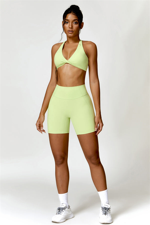 Evie Eden Sports Bra Shorts 2-Piece Set