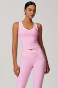 The Stamina Tank Top Flared Leggings 2-Piece Set