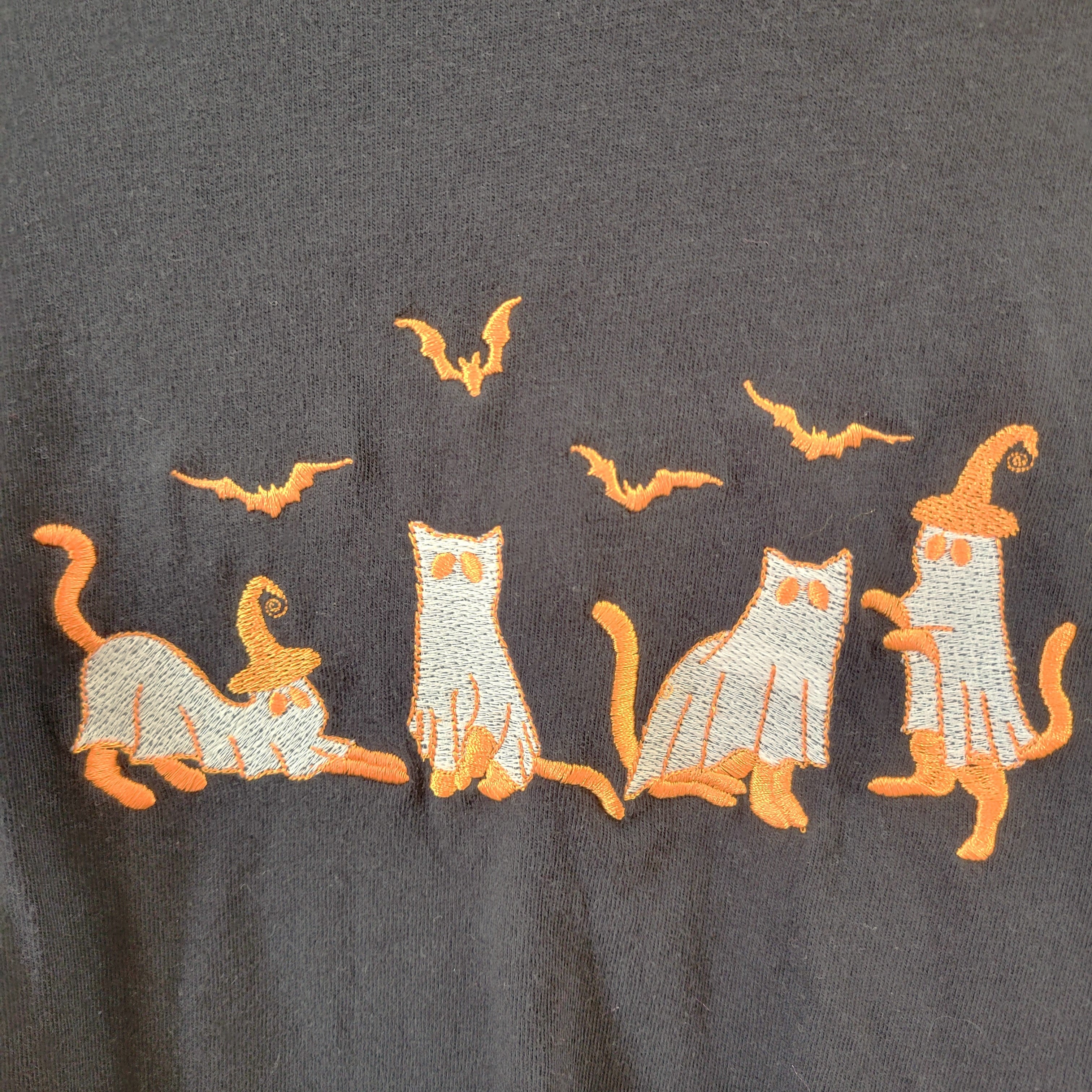 Halloween Kittens - Embroidered T-Shirts