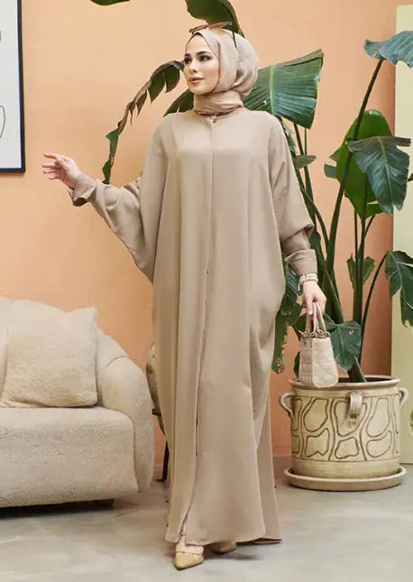 Abaya Long Sleeve Dress for Women