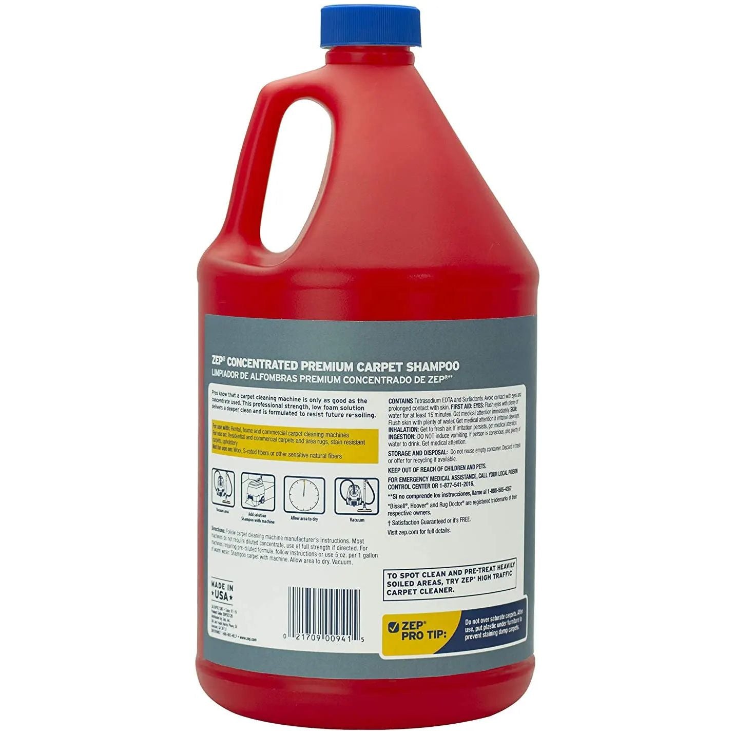 Zep Premium Carpet Shampoo 1 Gallon