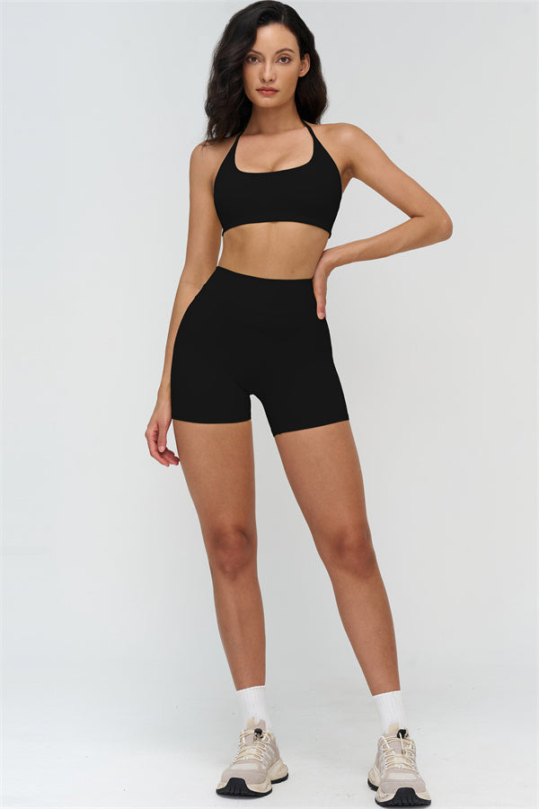 The Stride Halter Sports Bra