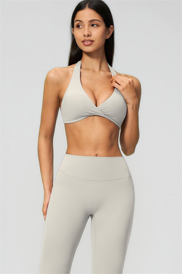 The Lox Sports Bra Flared Leggings 2-Piece Set