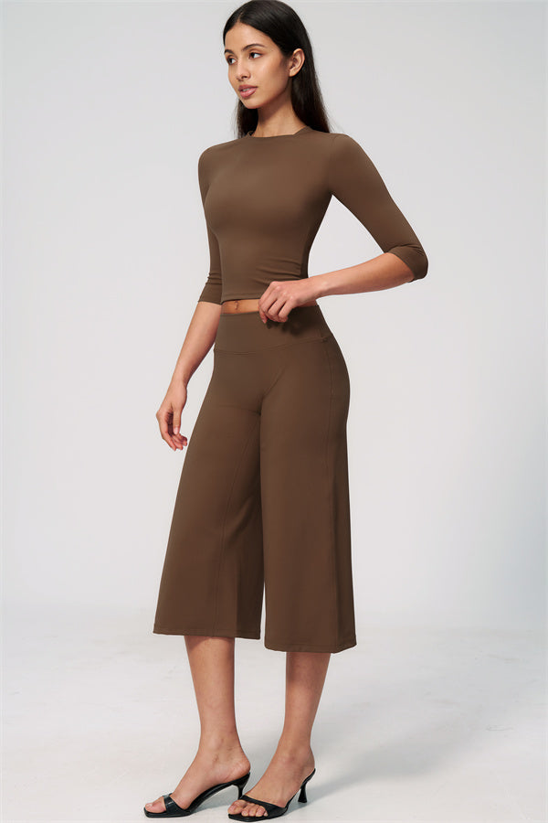 The Natalia Half-Sleeve Top