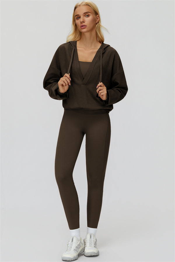 The Fyra V-Neck Hoodie