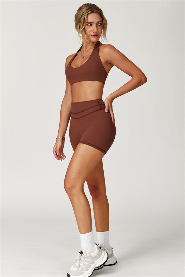 The Boost Halter Sports Bra