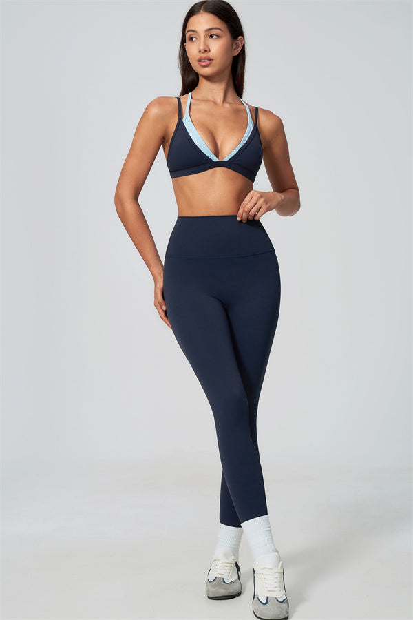 The Seraphine Layered V Sports Bra