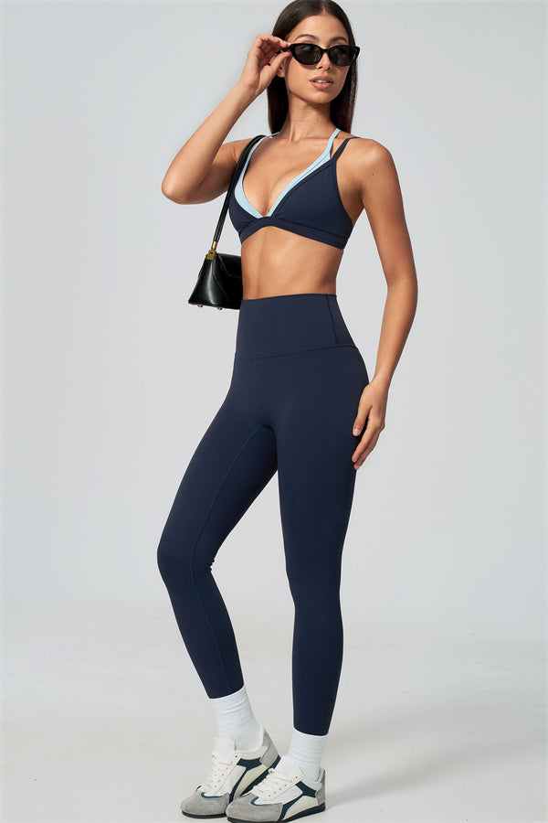 The Seraphine Layered V Sports Bra