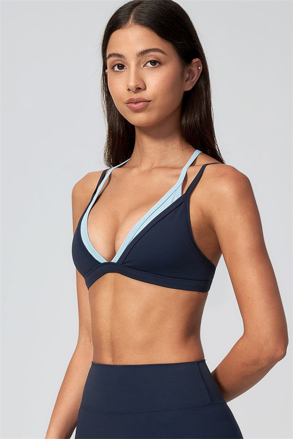 The Seraphine Layered V Sports Bra
