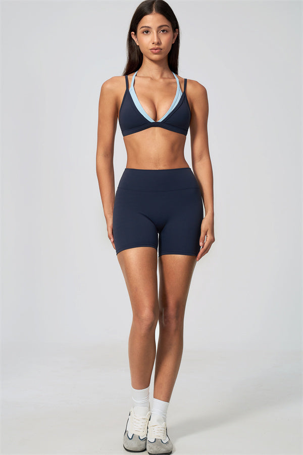 The Seraphine Layered V Sports Bra