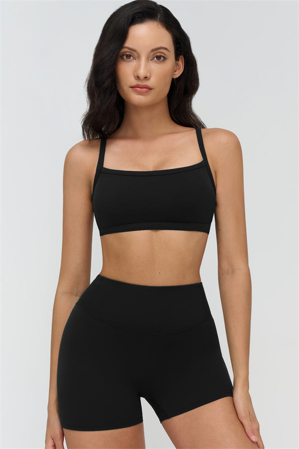 The Finesse Sports Bra Shorts 2-Piece Set