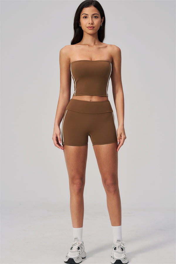 The Breathe Tube Top Shorts 2-Piece Set