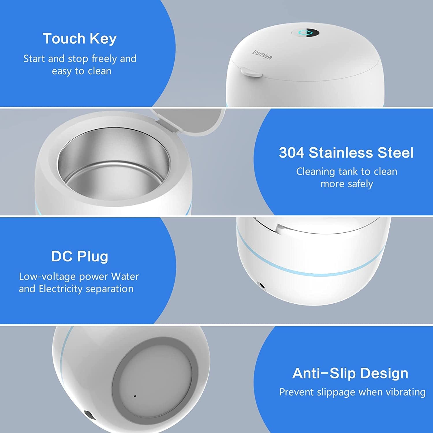 Home Watch Glasses Jewelry Ultrasonic Cleaning Machine