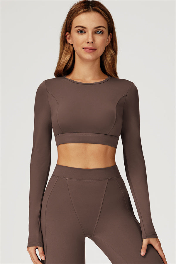 The Conquer Long Sleeve T-shirt Leggings 2-Piece Set