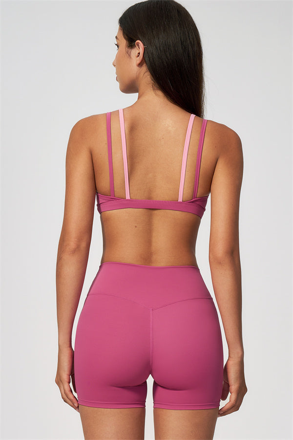 The Seraphine Layered V Sports Bra