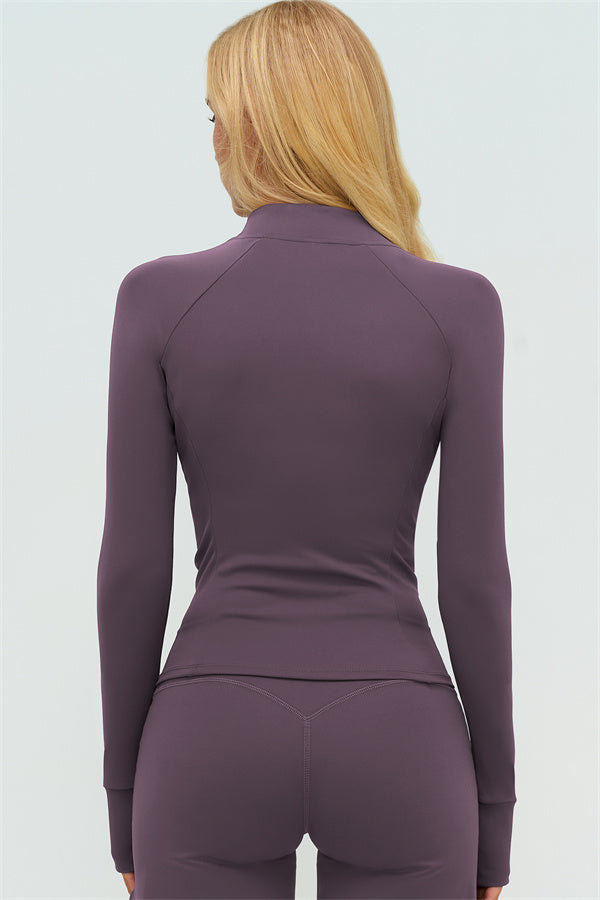 The Twirl Zip Jacket Sports Bra Straight Leg Pants 3-Piece Set