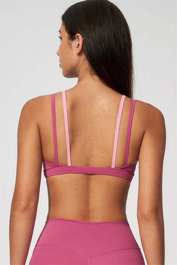 The Seraphine Layered V Sports Bra