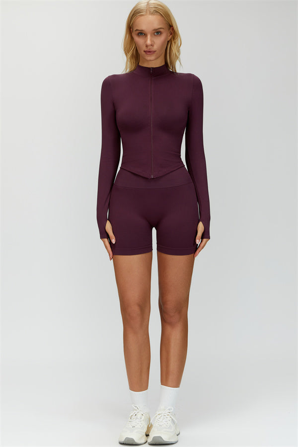 The Delight Jacket Shorts 2-Piece Set