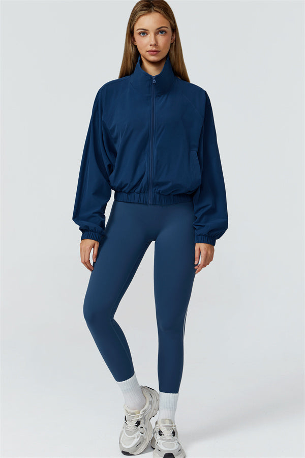 The Venus Zip Jacket Sports Bra Leggings 3-Piece Set
