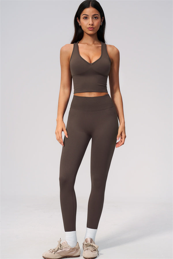 The Allure Crop Top Leggings 2-Piece Set
