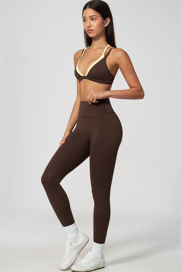 The Seraphine Layered V Sports Bra
