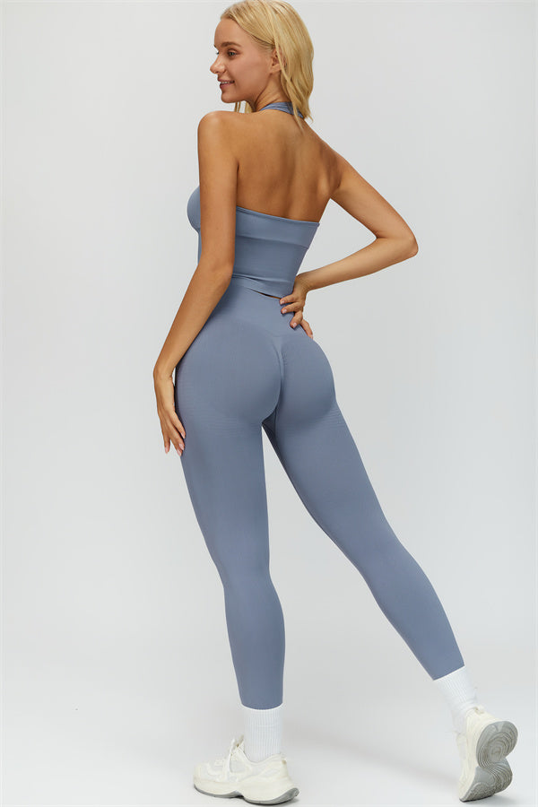 The Delight Halter Top Leggings 2-Piece Set