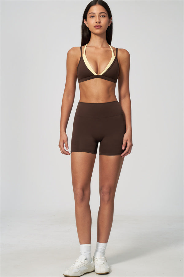 The Seraphine Layered V Sports Bra