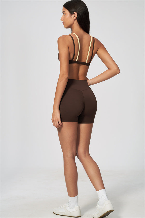 The Seraphine Layered V Sports Bra