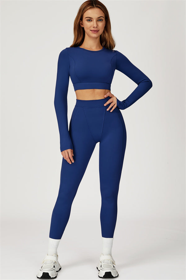 The Conquer Long Sleeve T-shirt Leggings 2-Piece Set
