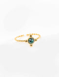 Orbital Stone Adjustable Ring