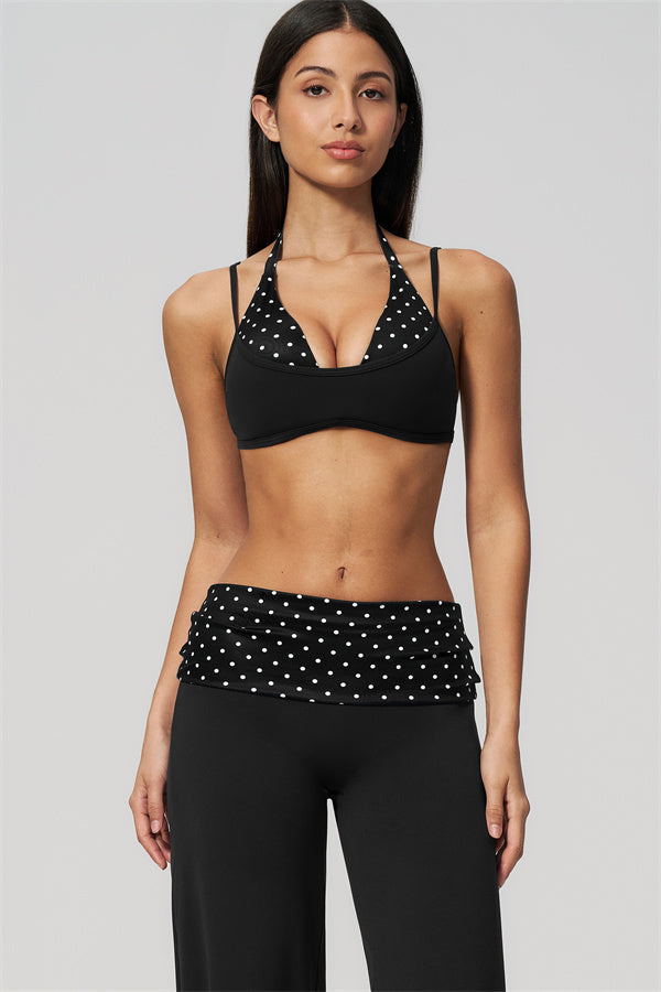 The Enliven Sports Bra Straight Leg Pants 2-Piece Set