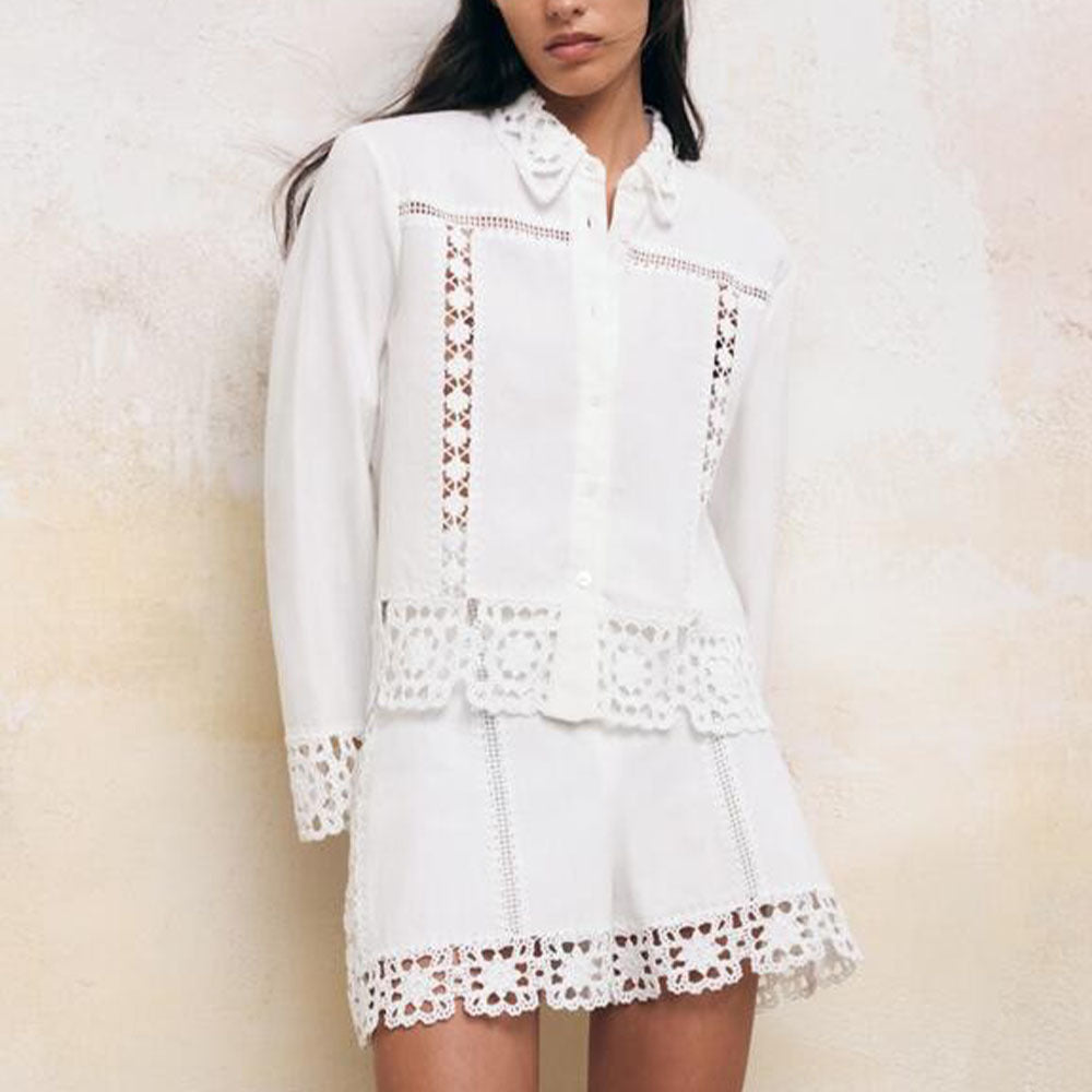 Women's Lace Hollow Out Jacket