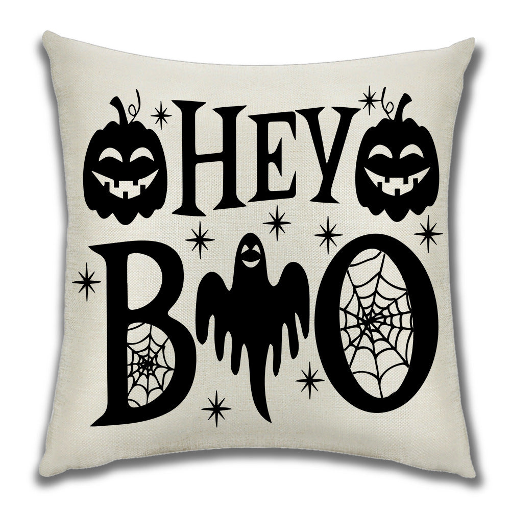 Cartoon Pumpkin Castle Sofa Cushion Cushion Pillowcase