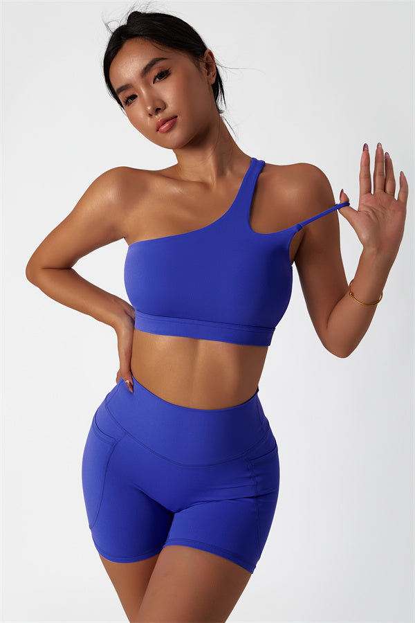 The Blissful Rose Sports Bra Shorts 2-Piece Set