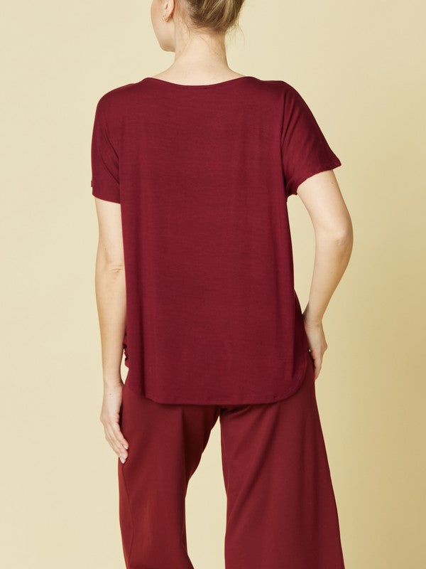 BAMBOO CASUAL DOLMAN SLEEVE TOP