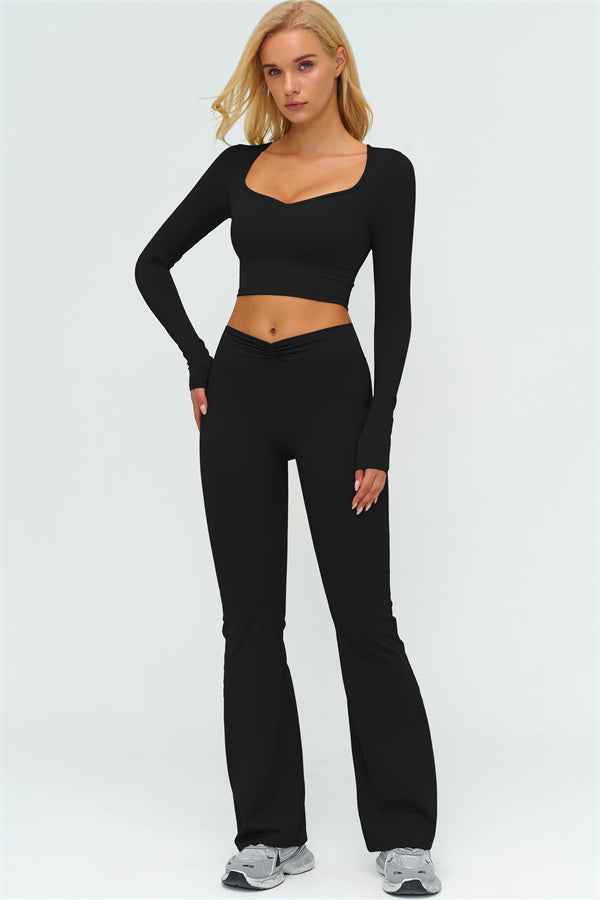 The Lushness Flared Leggings