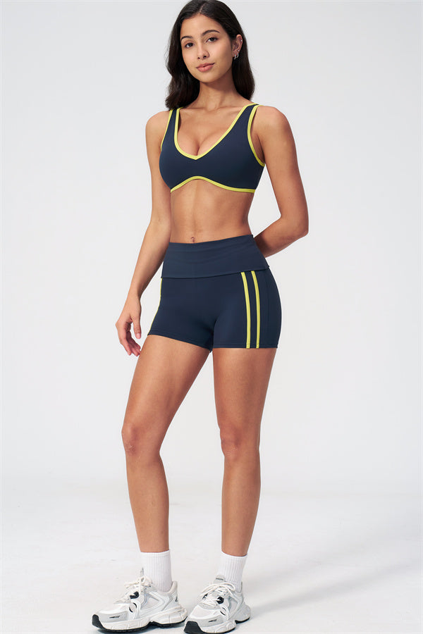 The Evoke Sports Bra Shorts 2-Piece Set