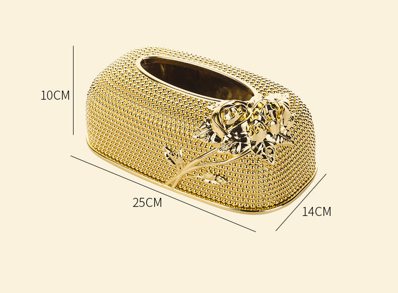 European Style Acrylic Tissue Box Fashion Creative