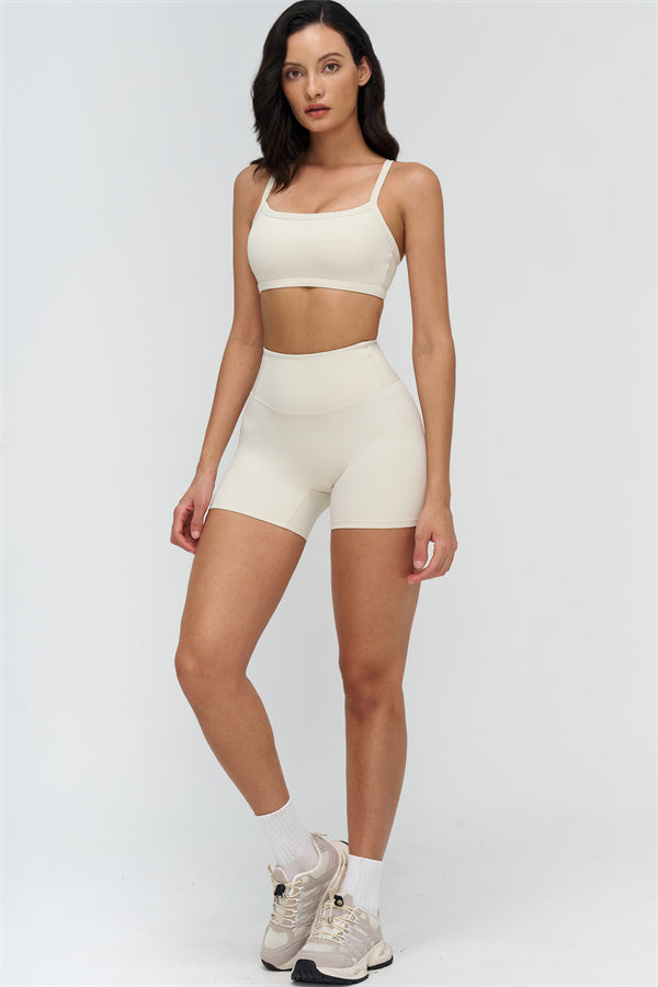 The Finesse Sports Bra Shorts 2-Piece Set